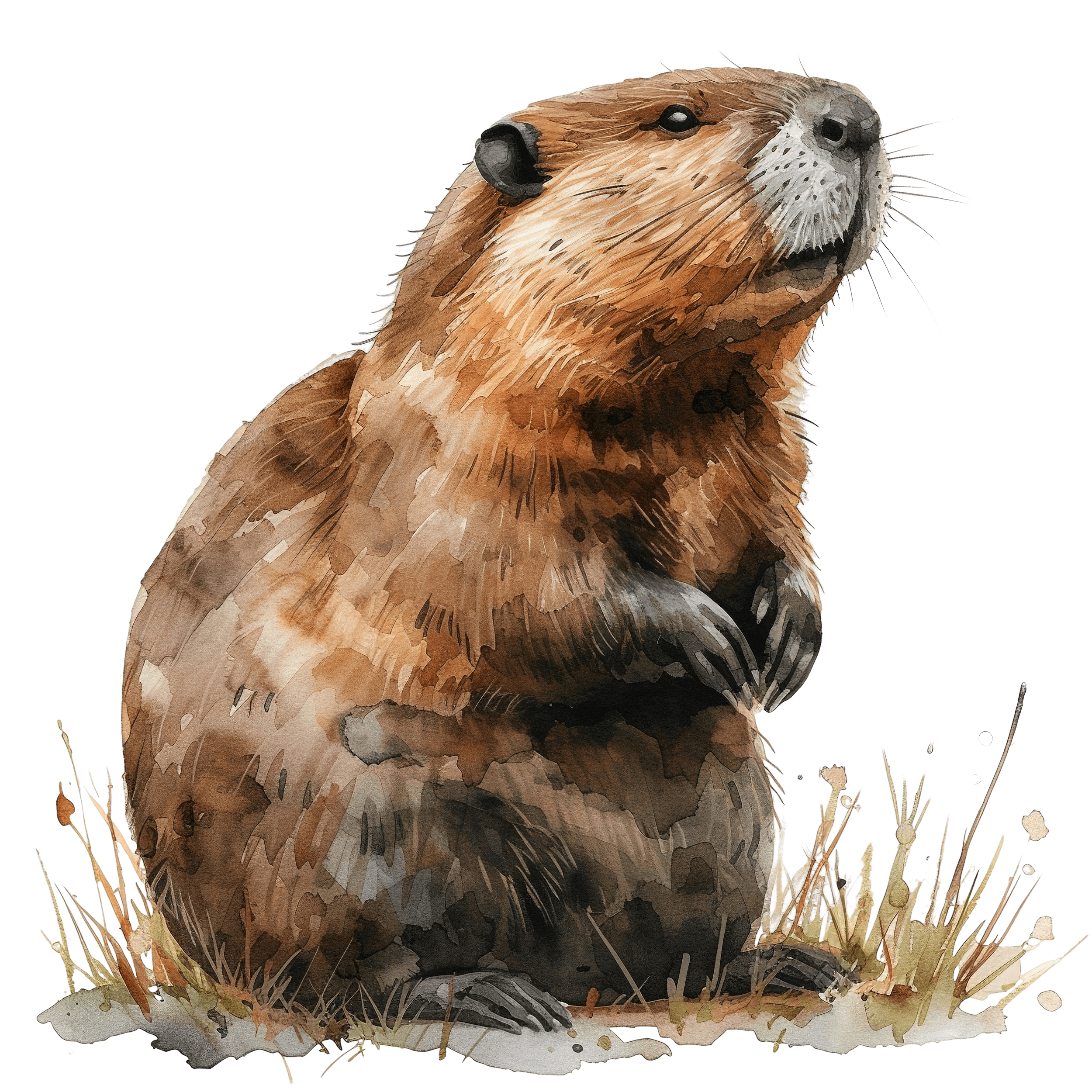 Painted beaver